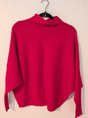 Philosophy Republic Ribbed Batwing Mock Neck Sweater Size M